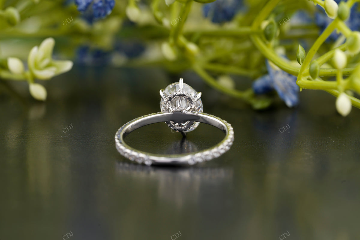 Lab-Grown Diamond Four-Prong Ring customdiamjewel