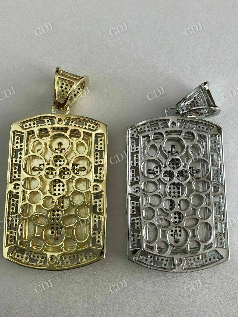 Cross Iced Hip Hop Diamond Pendant customdiamjewel