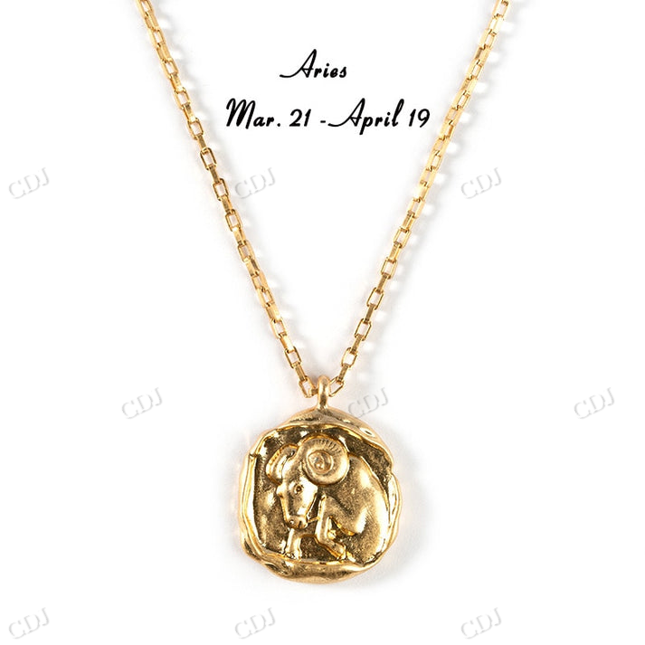 Gold Plated Antique Astrology Pendant hip hop jewelry CustomDiamJewel