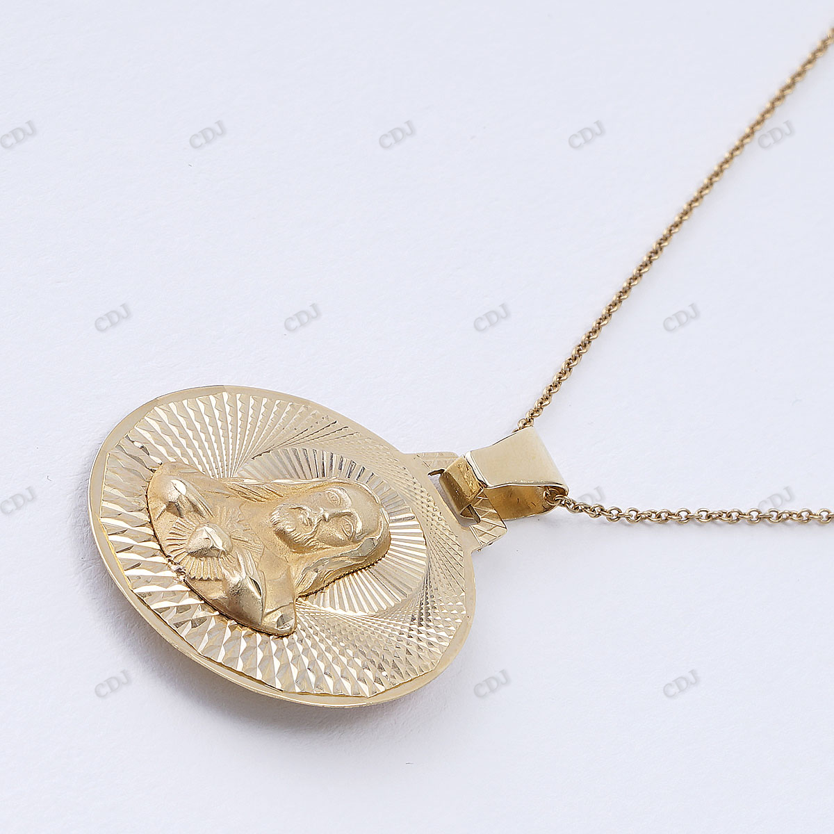 Fancy Circle Sterling Silver Jesus Pendant hip hop jewelry CustomDiamJewel