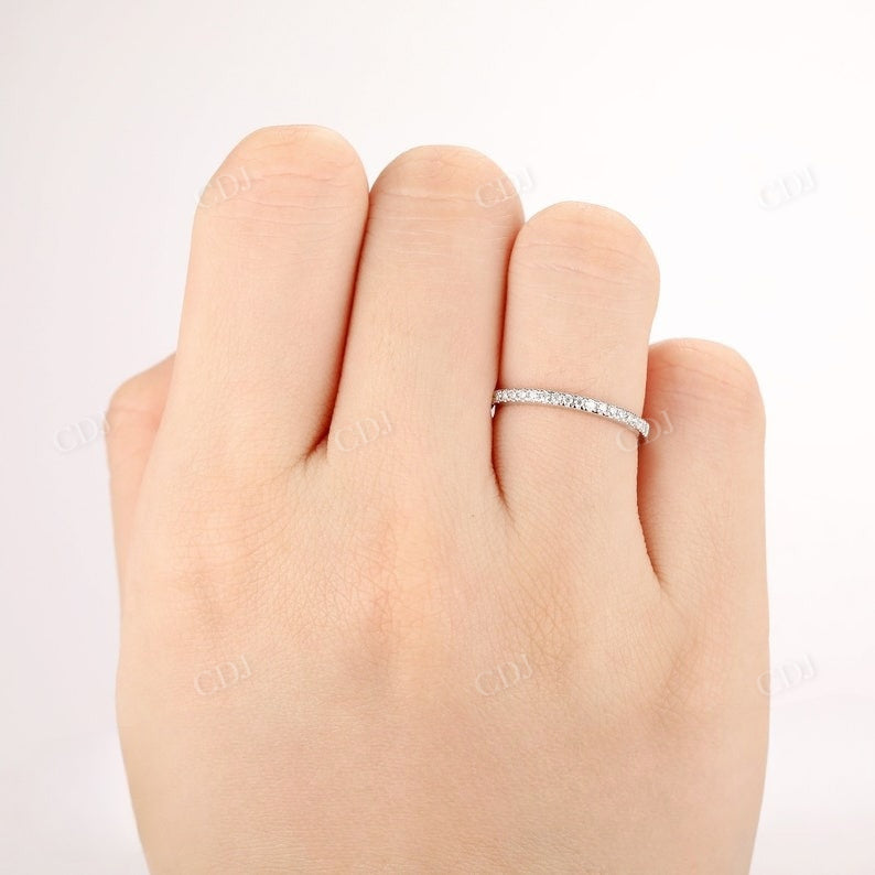 0.17CTW Half Eternity Natural Diamond Matching Wedding Band Wedding Band customdiamjewel