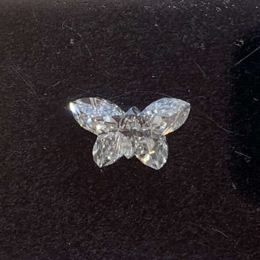 Unique Butterfly Shape Fancy Lab Grown Diamonds  customdiamjewel   