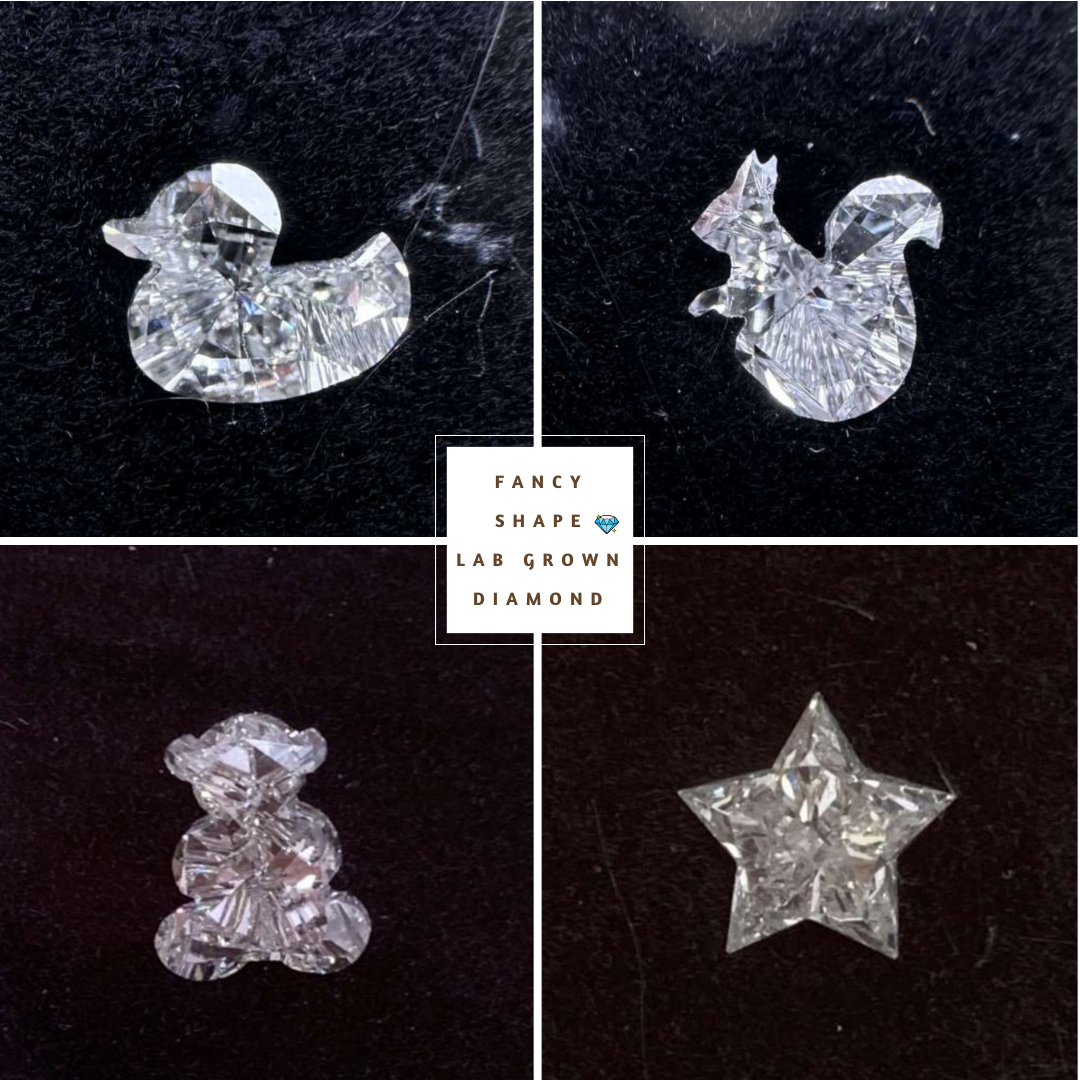 Unique Butterfly Shape Fancy Lab Grown Diamonds  customdiamjewel   