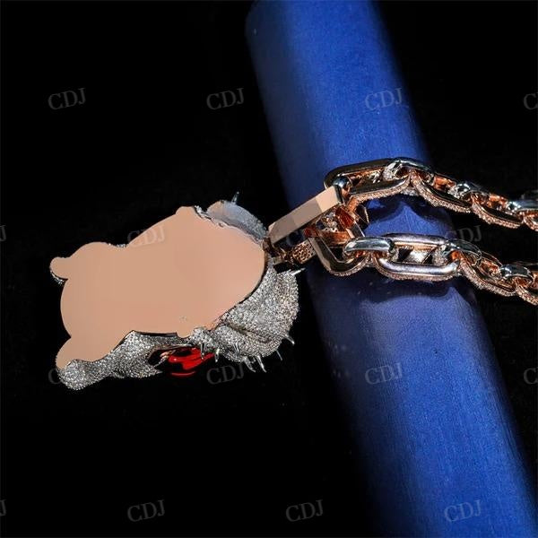 Diamond Hip Hop Iced Out 3D Blood Jesus Pendant customdiamjewel