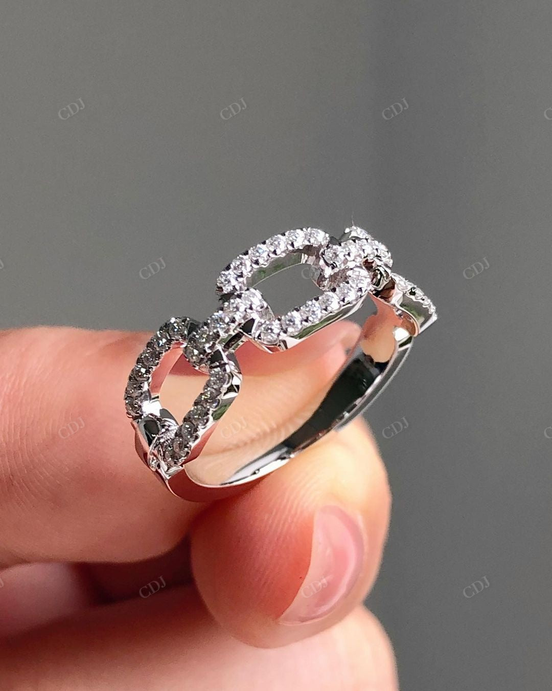 Custom Lab Grown Diamond Bridal Wedding Band