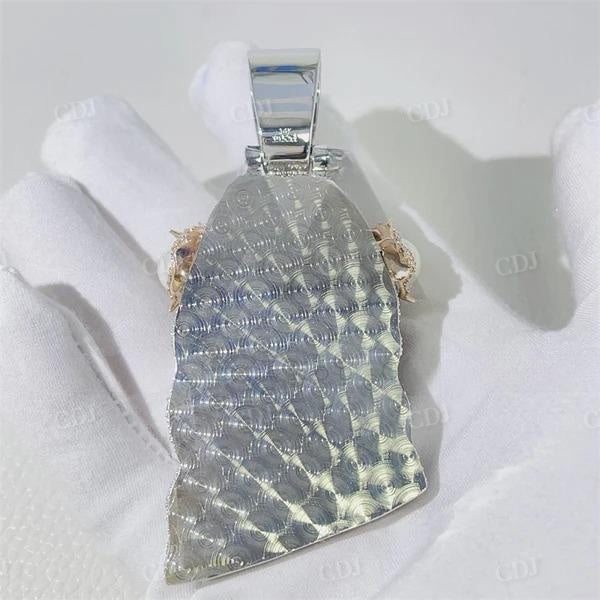 Hip Hop Custom Made Diamond Jesus Pedant customdiamjewel