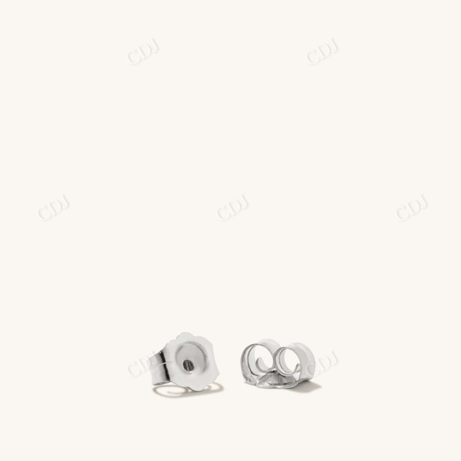 Tiny Flat Button Thumbtack Stud Earrings  customdiamjewel   