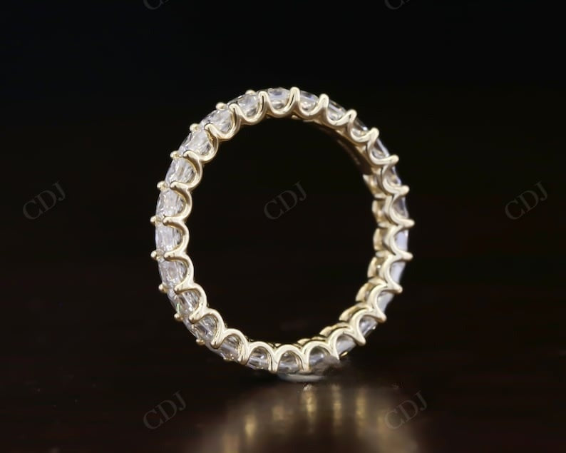 Full Eternity Wedding Band 2.50 carat Princess Cut Lab Grown Diamond customdiamjewel