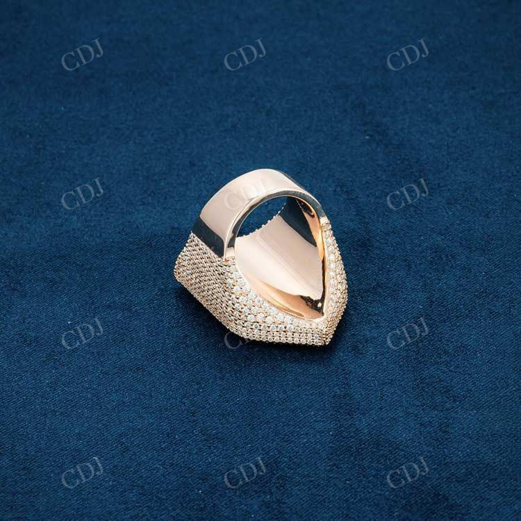 Fully Iced Out Customized Name Hip Hop Ring hip hop jewelry customdiamjewel