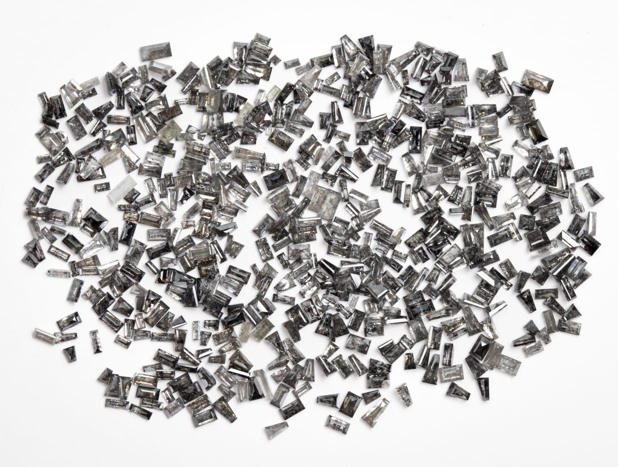 Loose Moissanite Salt and Pepper Diamonds customdiamjewel