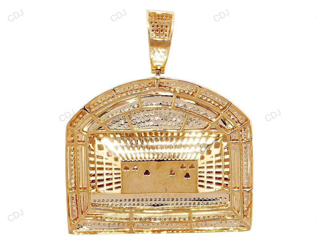 Last Supper Yellow Gold CVD Diamond Hip Hop Pendant hip hop jewelry CustomDiamJewel