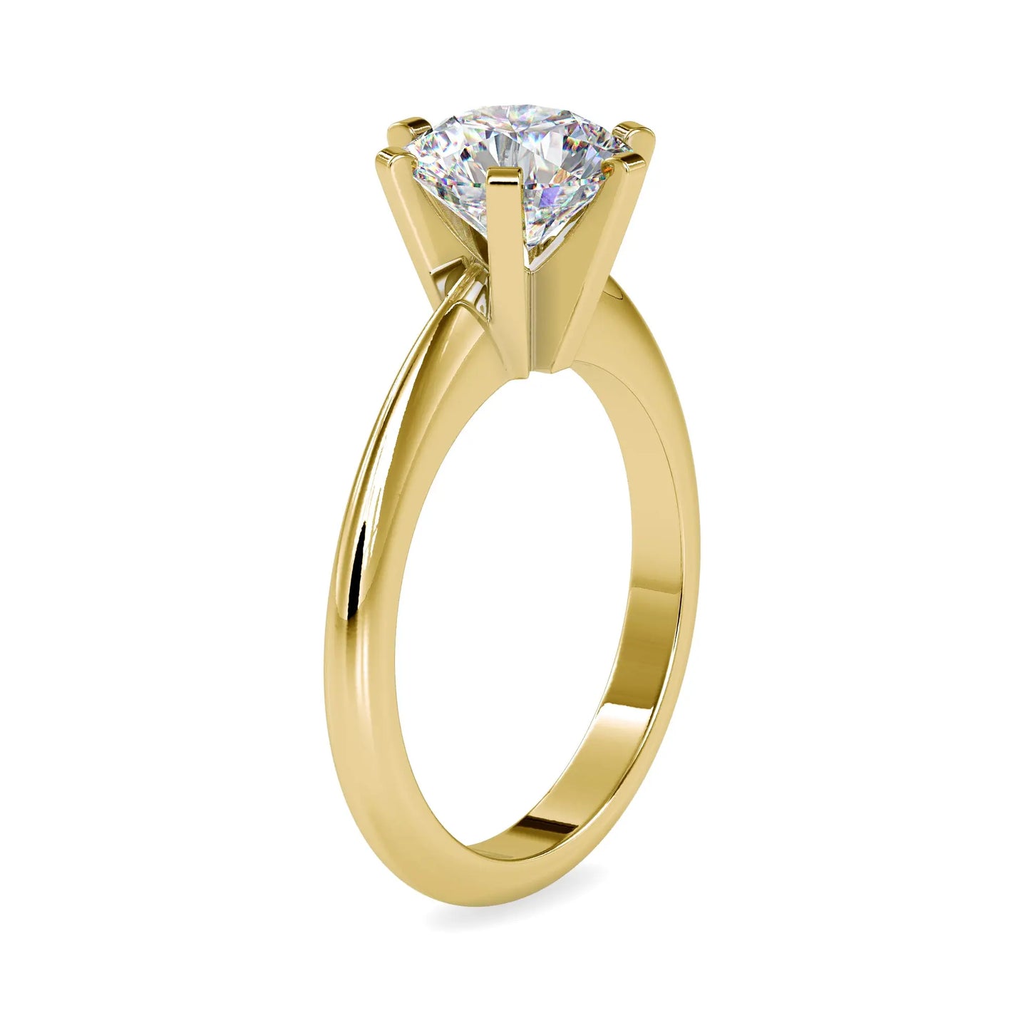 Round Cut 1.99CT Solitaire Diamond Ring customdiamjewel