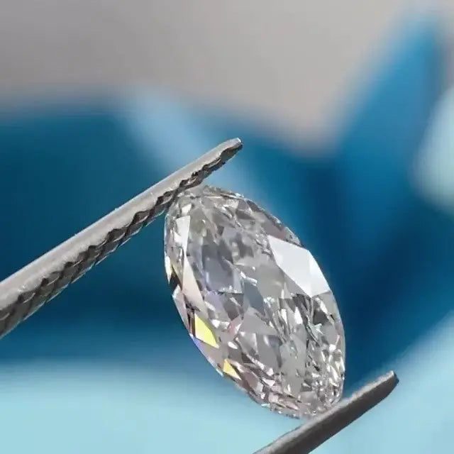 2.20CT Old Mine Oval Cut Loose Moissanite customdiamjewel