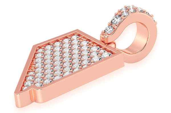 0.35CTW Hip Hop Nevada State Pendant customdiamjewel