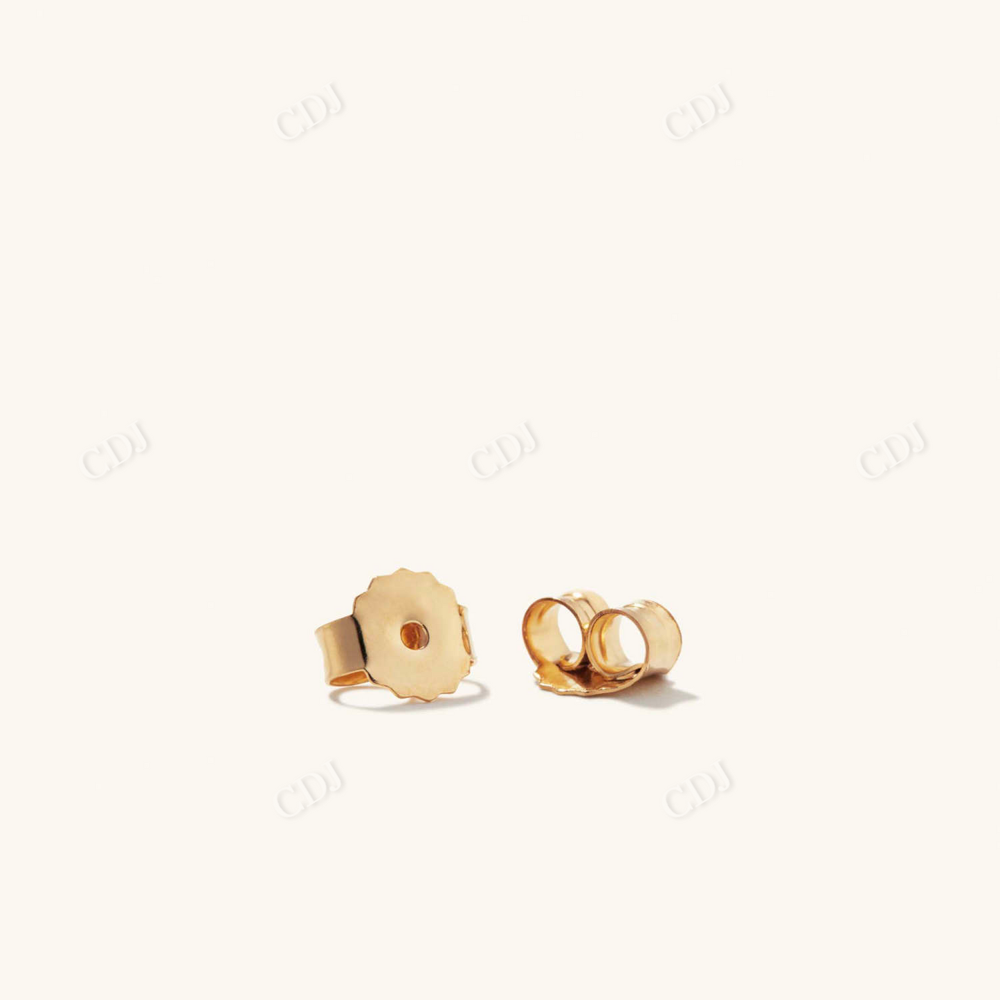 Thick Gold Hoop Earrings customdiamjewel