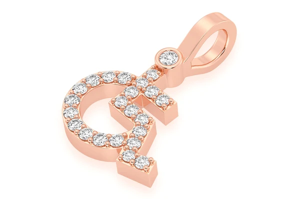 Wheelchair Symbol Round Diamond Hip Hop Pendant customdiamjewel