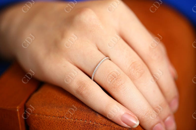 0.25CTW Lab Grown Round Diamond Full Eternity Band customdiamjewel