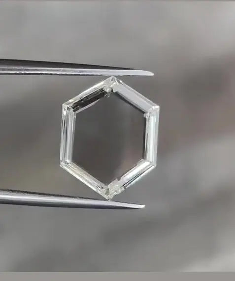 3.0CT Hexagon Portrait Cut Loose Diamond customdiamjewel
