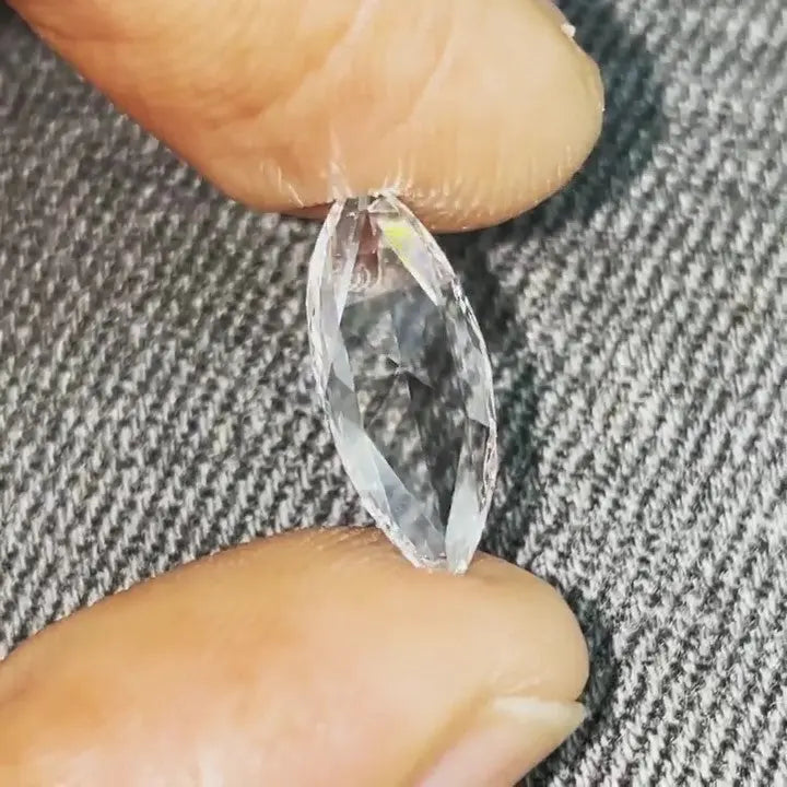 2.50CT Marquise Rose Cut Loose Moissanite customdiamjewel