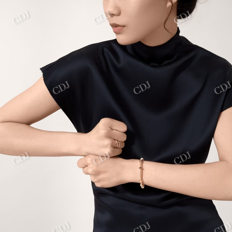 Bohemian Nut Bangle Bracelet customdiamjewel