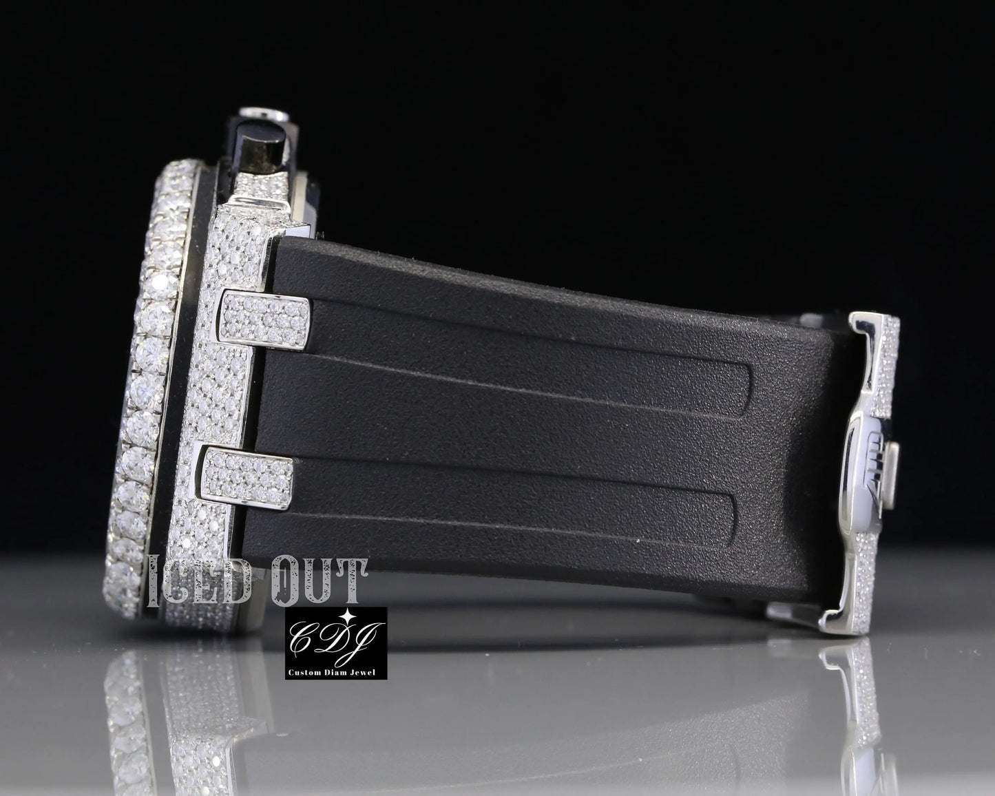 Moissanite Passed Out Diamond Tester Watch customdiamjewel