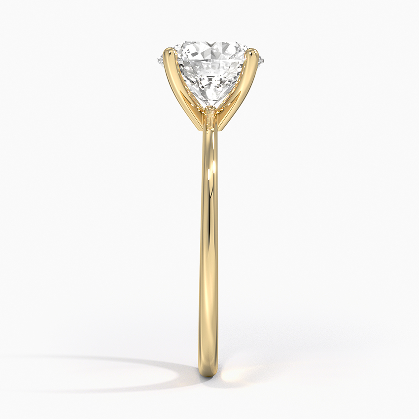 2 CT Lab Grown Diamond Solitaire Engagement Ring customdiamjewel