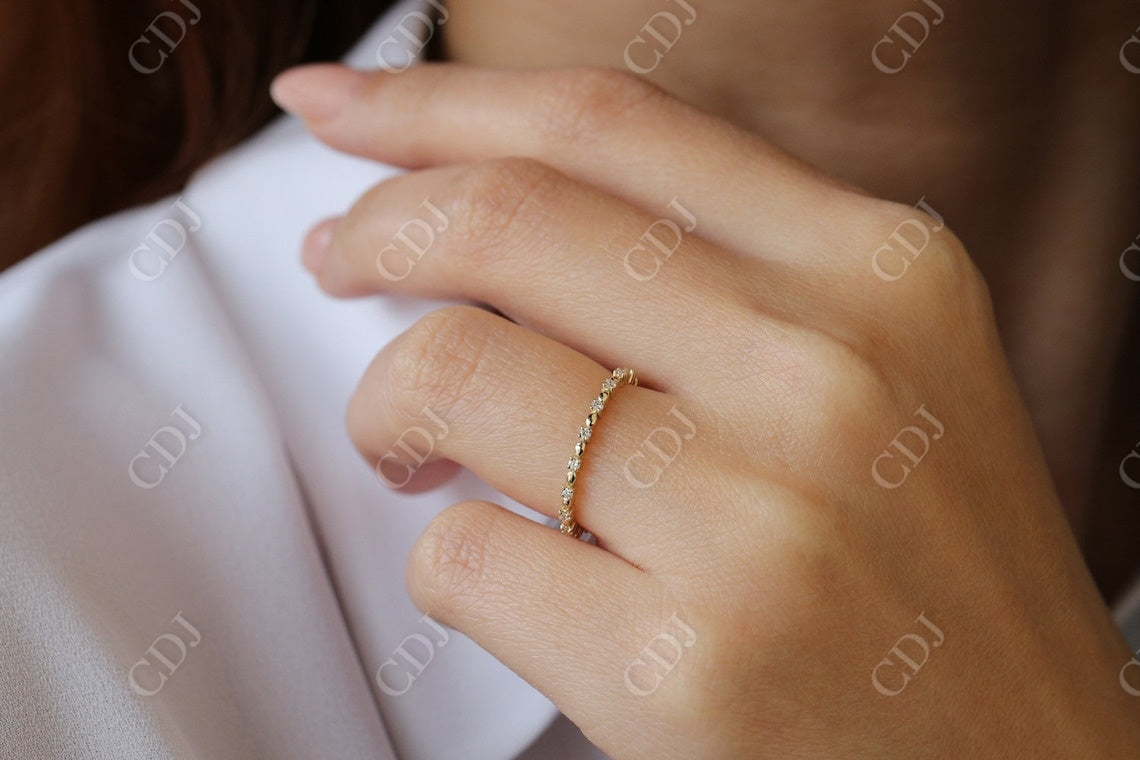 0.20CTW Lab Grown Diamond Eternity Wedding Band customdiamjewel