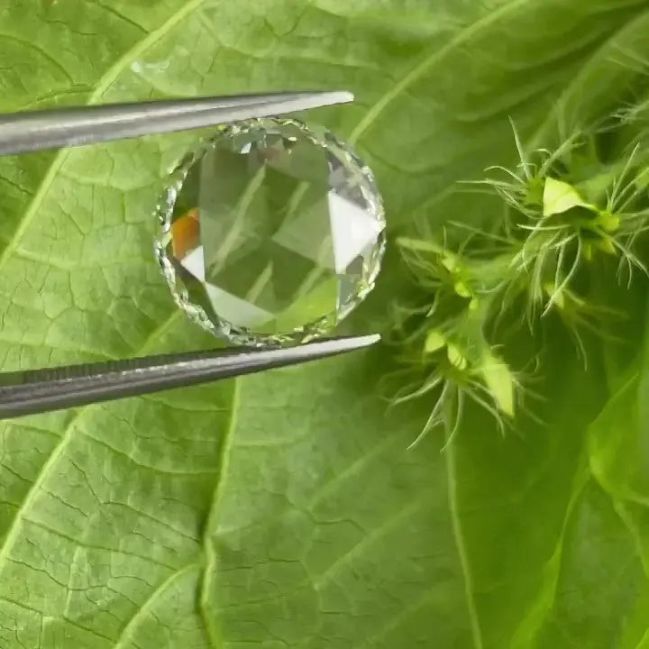 2.00CT Antique Rose Round Cut Loose Moissanite customdiamjewel