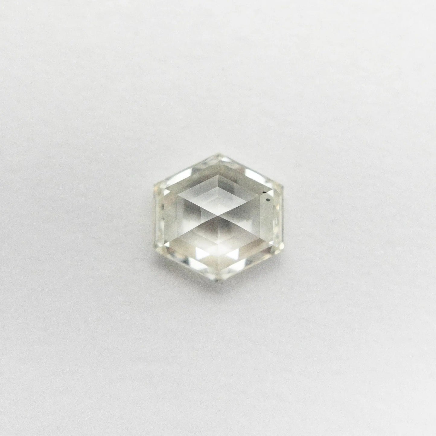 0.64CT Hexagon Step Cut Loose Moissanite customdiamjewel