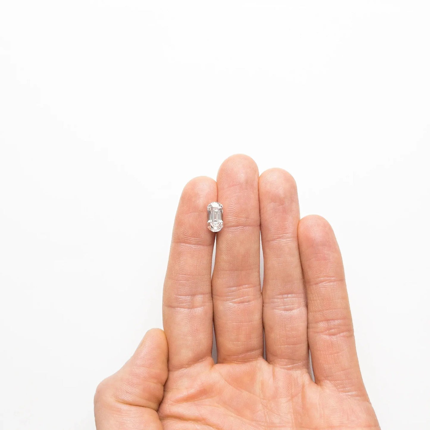 3.01CT Emerald Cut Loose Moissanite customdiamjewel