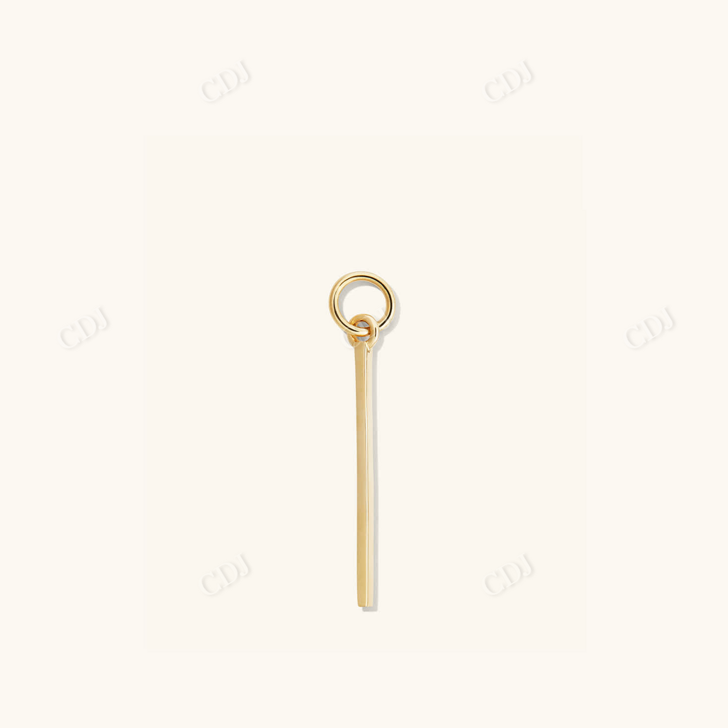 Single Bar Hoop Earrings  customdiamjewel Sterling Silver Yellow Gold 