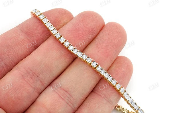 Hip Hop Solid Gold Diamond Bracelet customdiamjewel