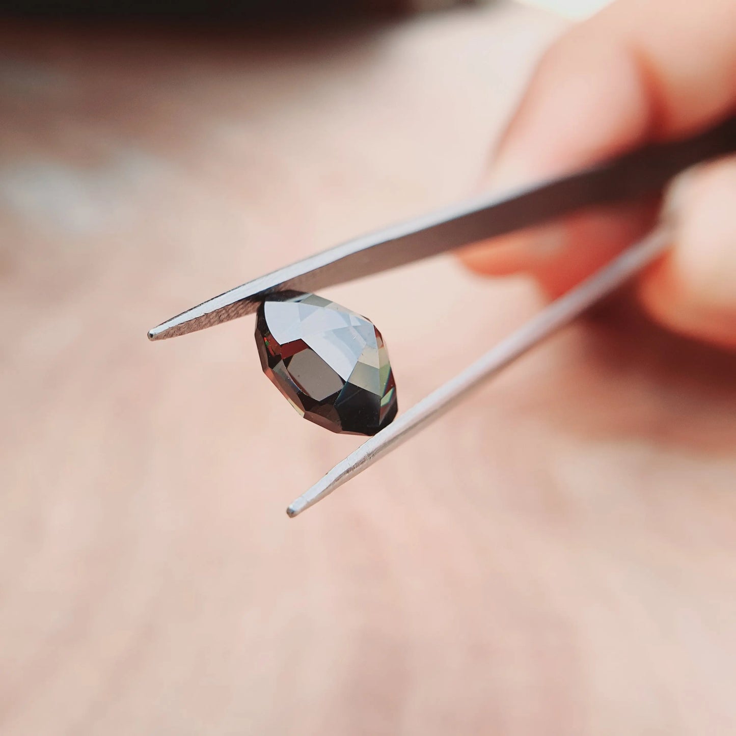 3.13CT Dark Green Oval Cut Loose Moissanite customdiamjewel
