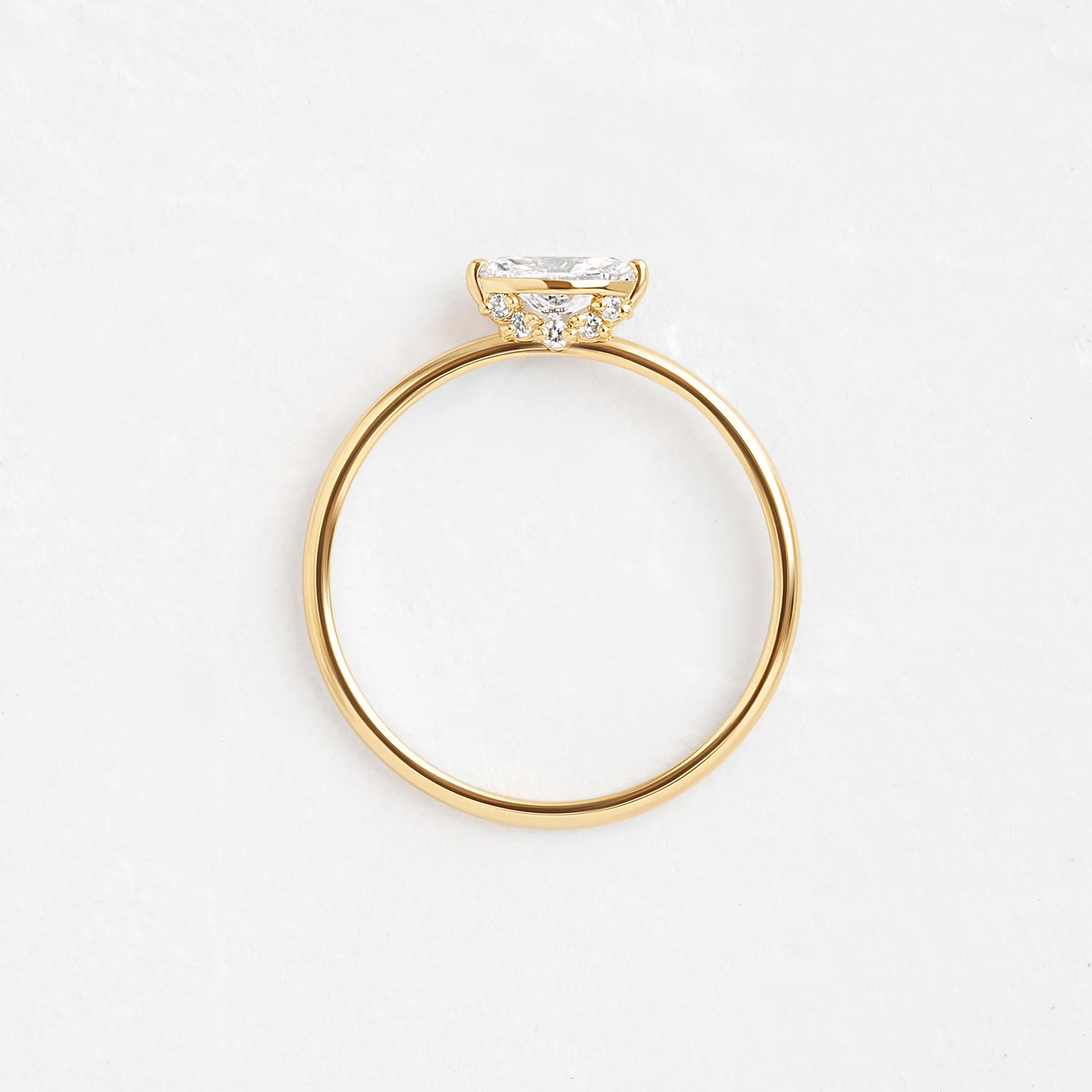 0.33CTW Marquise Cut Moissanite Engagement Ring customdiamjewel