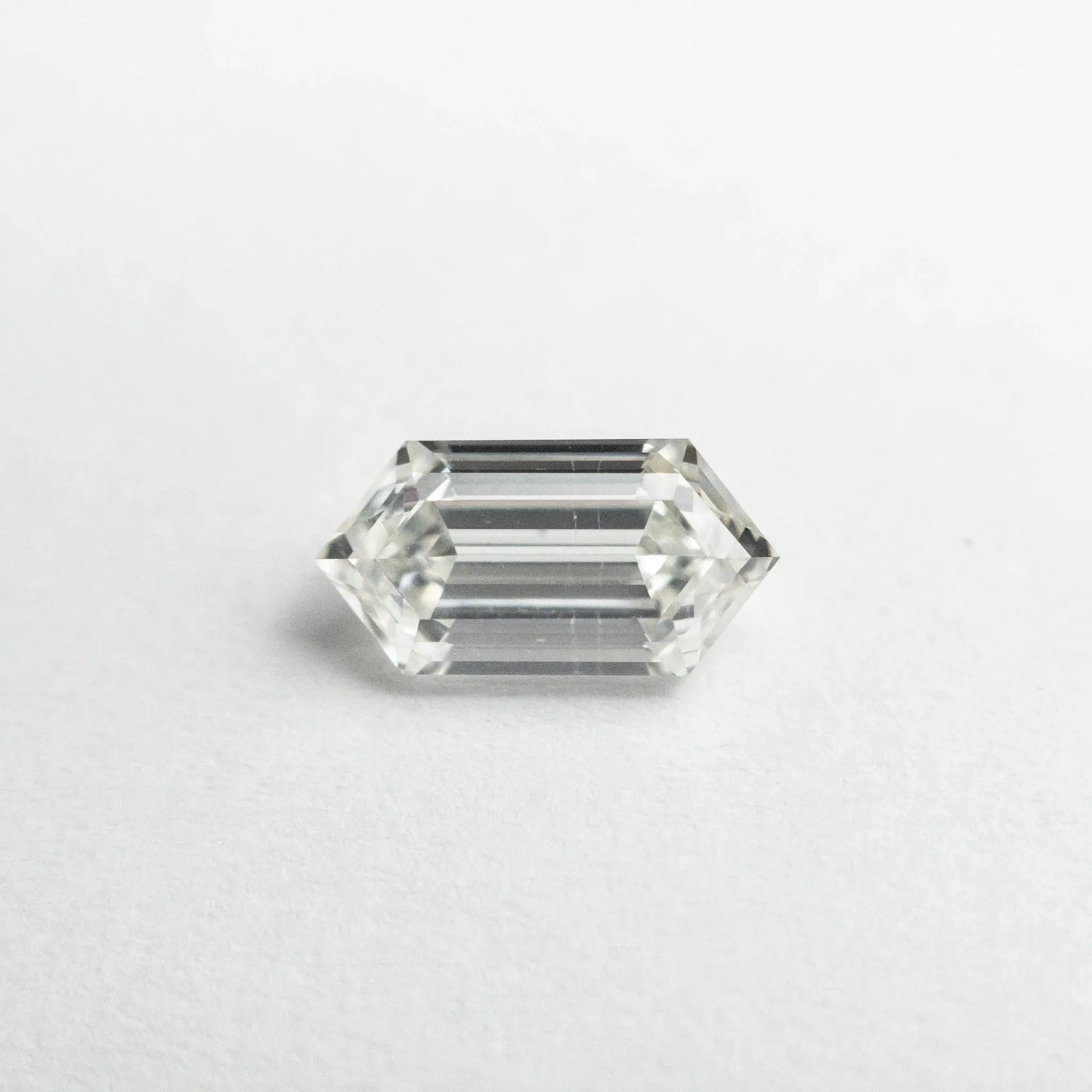 0.78CT Hexagon Step Cut Loose Moissanite customdiamjewel