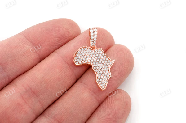 1.10CTW Africa Diamond Pendant customdiamjewel