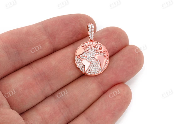 0.75CTW Globe Diamond Pendant customdiamjewel