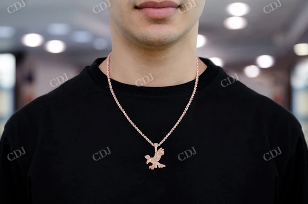 1.00CTW Eagle Diamond Pendant customdiamjewel