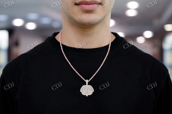 4.00CTW Dog Diamond Pendant customdiamjewel