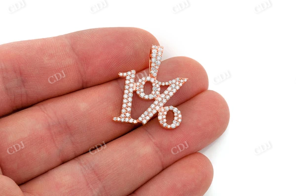 1.10CTW One Percent Diamond Pendant customdiamjewel