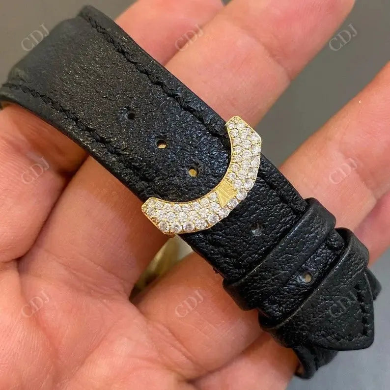 High Quality Fully Iced Out Moissanite AP Watch customdiamjewel