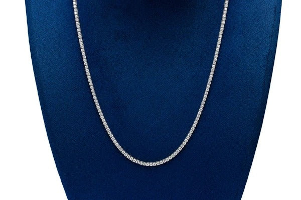 Diamond Hip Hop Boys Tennis Necklace customdiamjewel