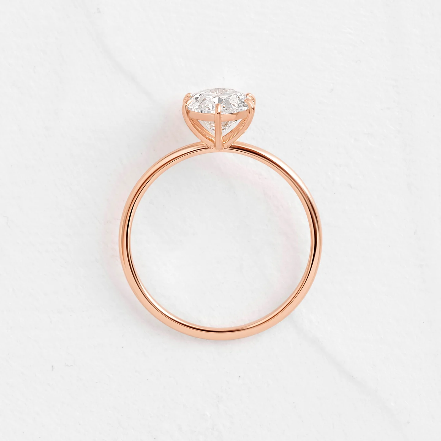 Oval Cut Moissanite Solitaire Engagement Ring customdiamjewel