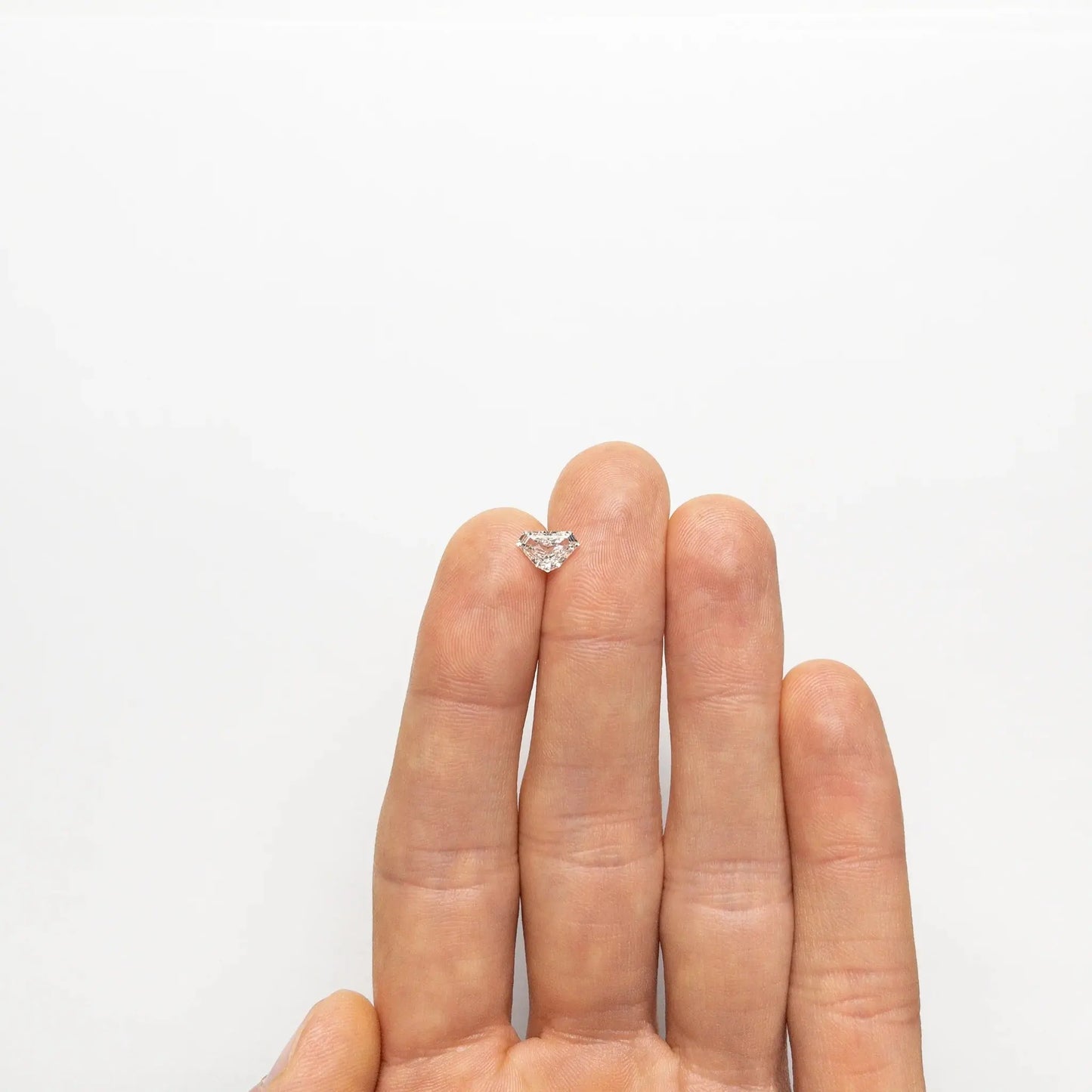 1.01CT Shield Cut Loose Moissanite customdiamjewel