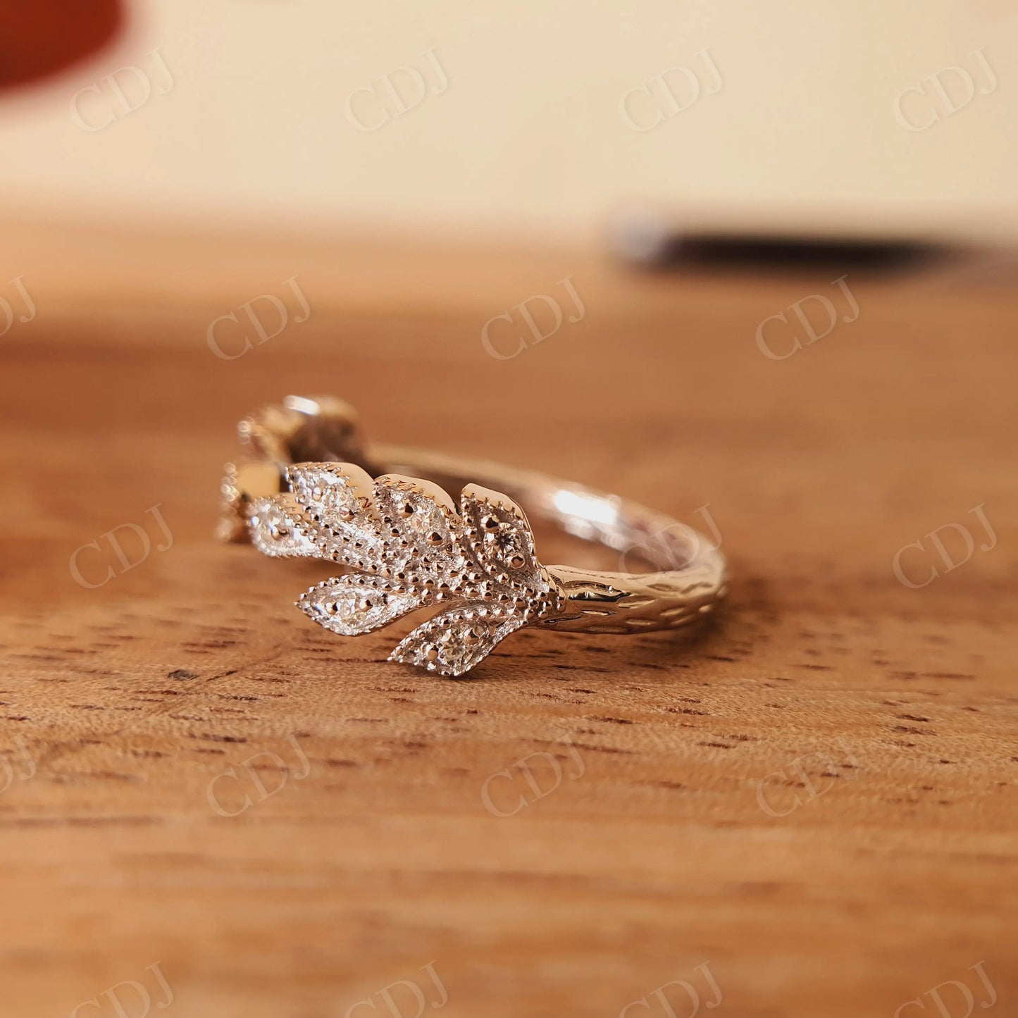 Round Cut Moissanite Wedding Band customdiamjewel