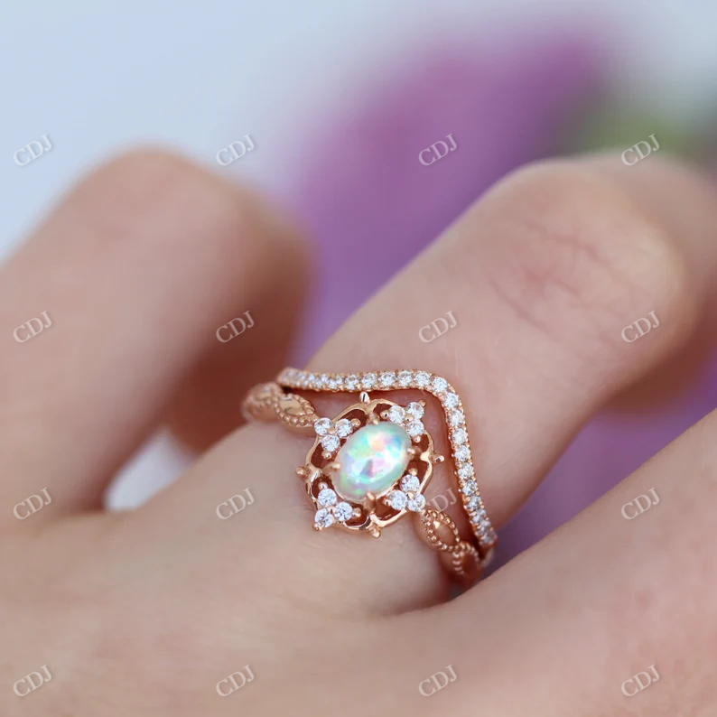 Minimalist Lab Grown Diamond Nesting Wedding Band customdiamjewel