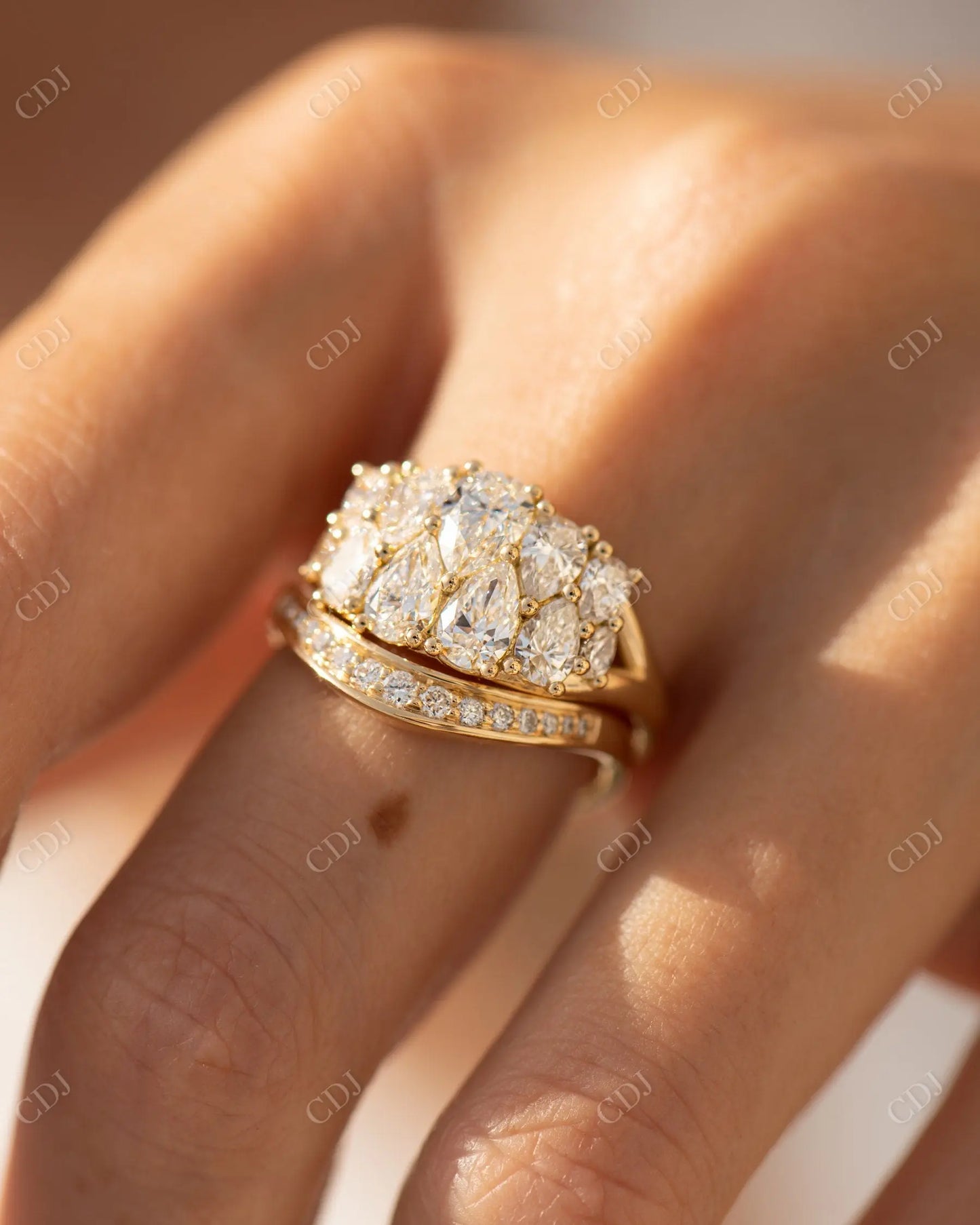 Curve 0.23CTW Diamond Wedding Band For Woman customdiamjewel