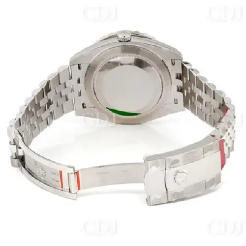 High Qulaity Fully White out men's Rolex diamond Watch customdiamjewel