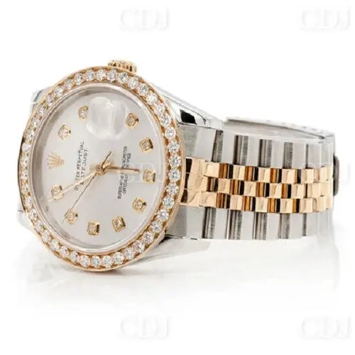 Luxury Rolex Moissanite Bust Down Watch customdiamjewel