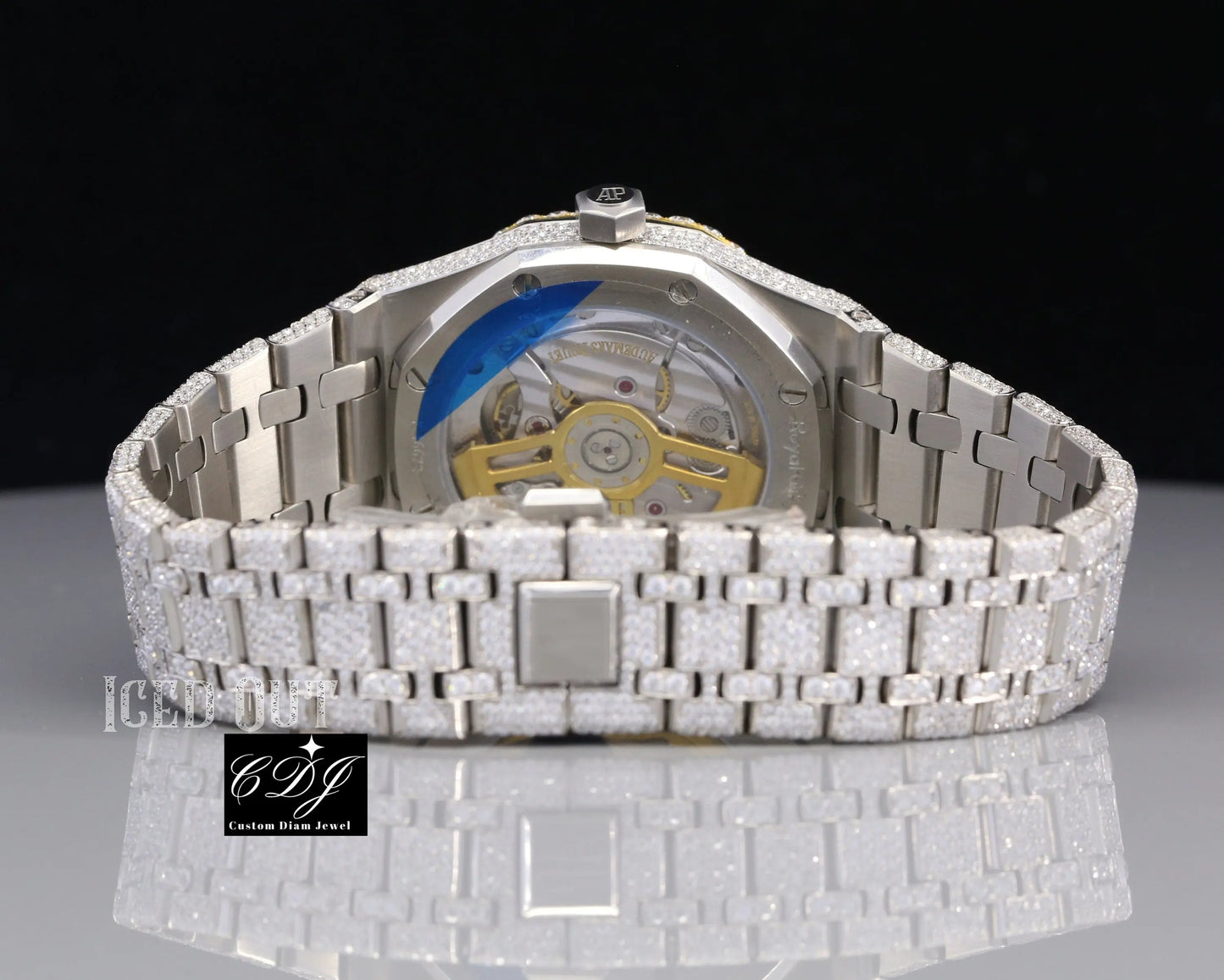 New Arrival Hip Hop AP Diamond Watch For Men customdiamjewel